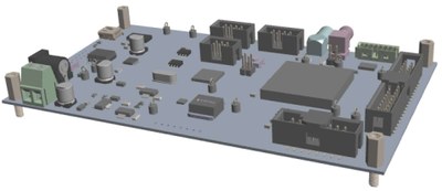 FPGA/µC base board