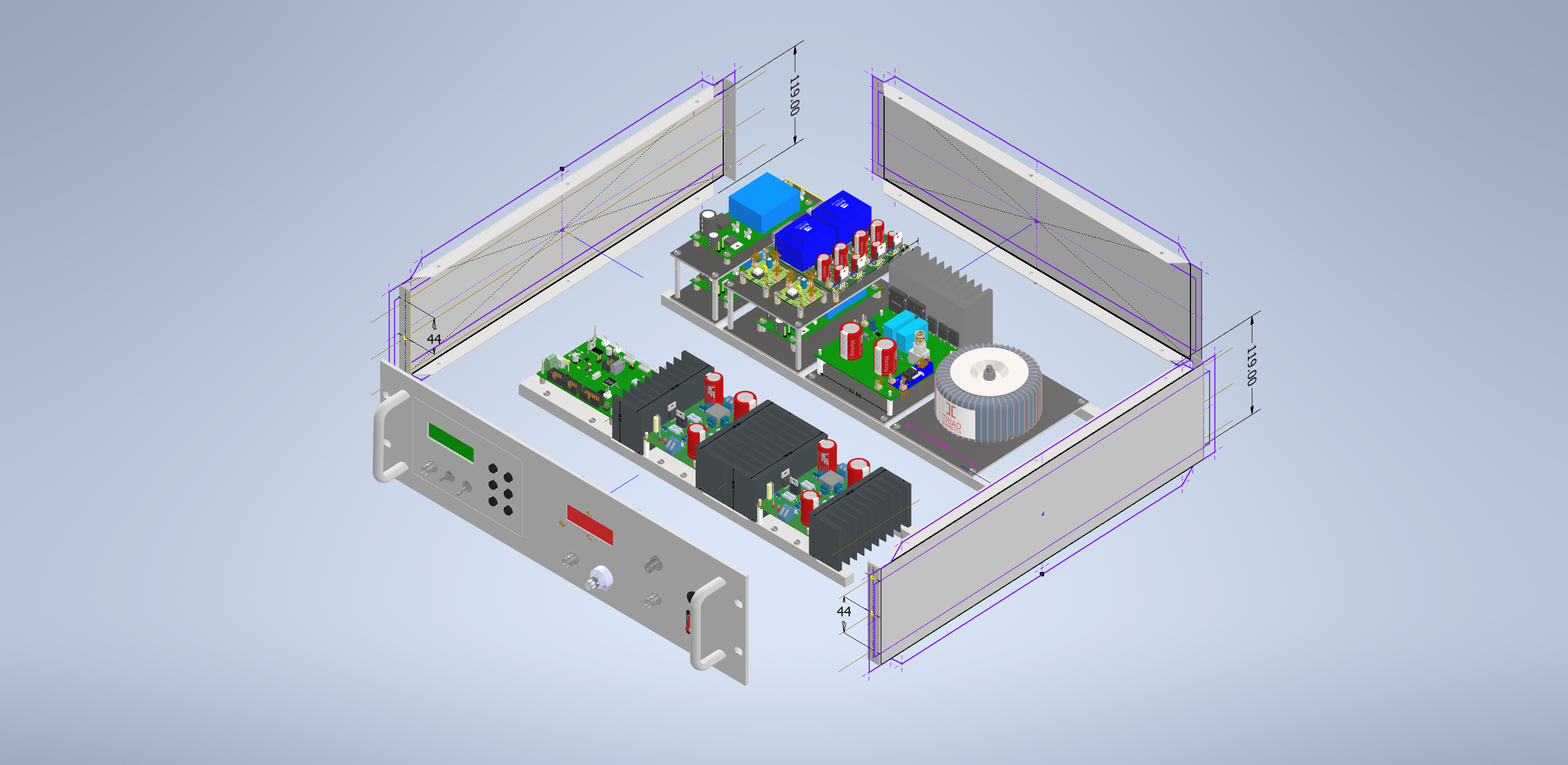 CRUCs Exploded view